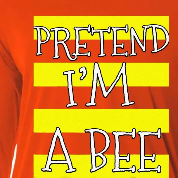 Pretend Im A Bee Lazy Halloween Costume Matching Family Cooling Performance Long Sleeve Crew