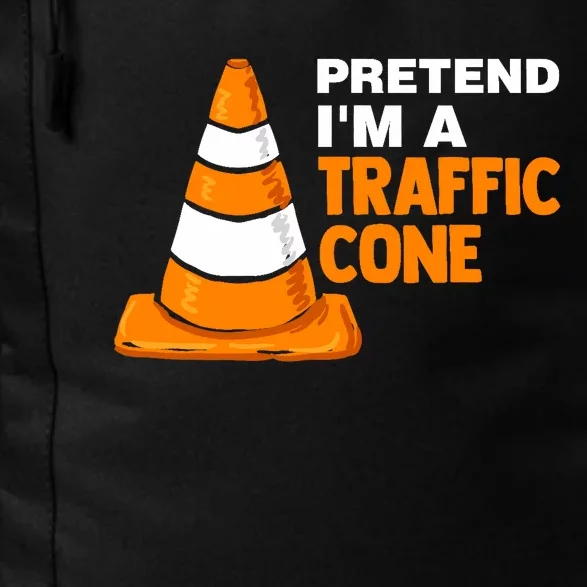 Pretend Im A Traffic Cone Costume Daily Commute Backpack