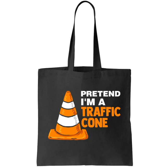 Pretend Im A Traffic Cone Costume Tote Bag