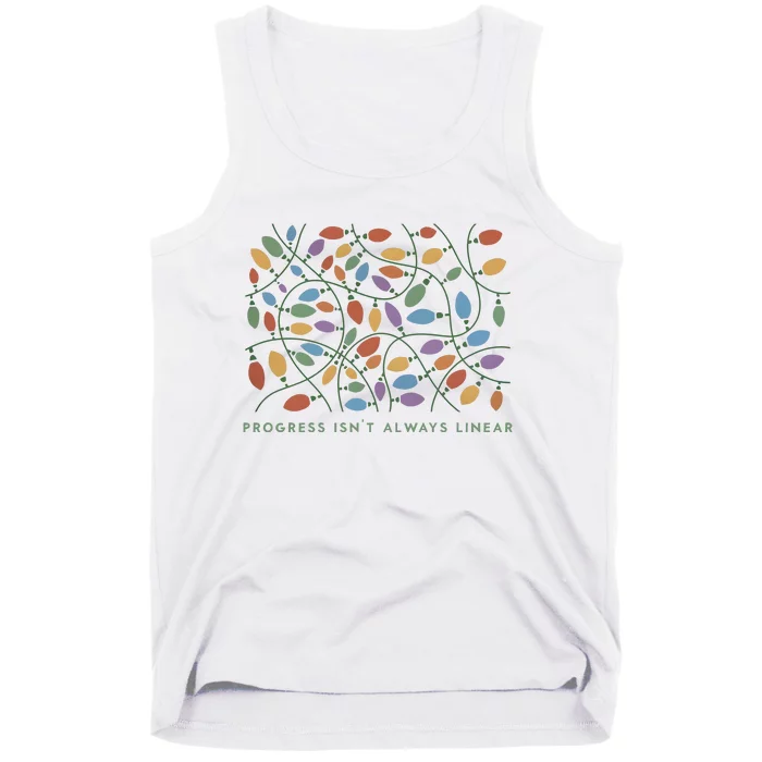 Progress IsnT Always Linear Special Education Teacher Tank Top