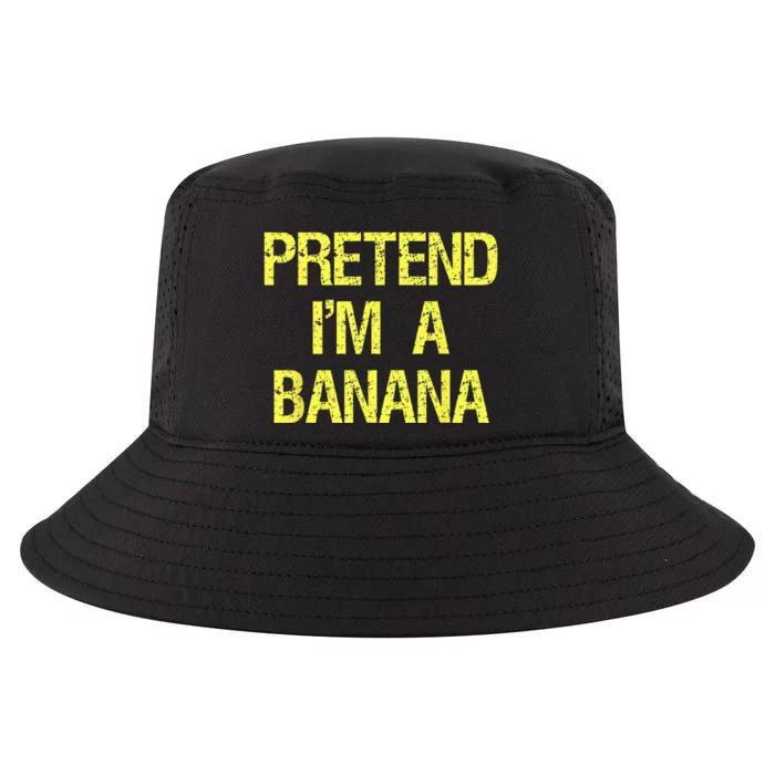 Pretend Im A Banana Funny Lazy Halloween Costume Outfit Cool Comfort Performance Bucket Hat