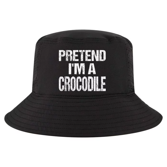 Pretend Im A Crocodile Easy Halloween Costume Cool Comfort Performance Bucket Hat