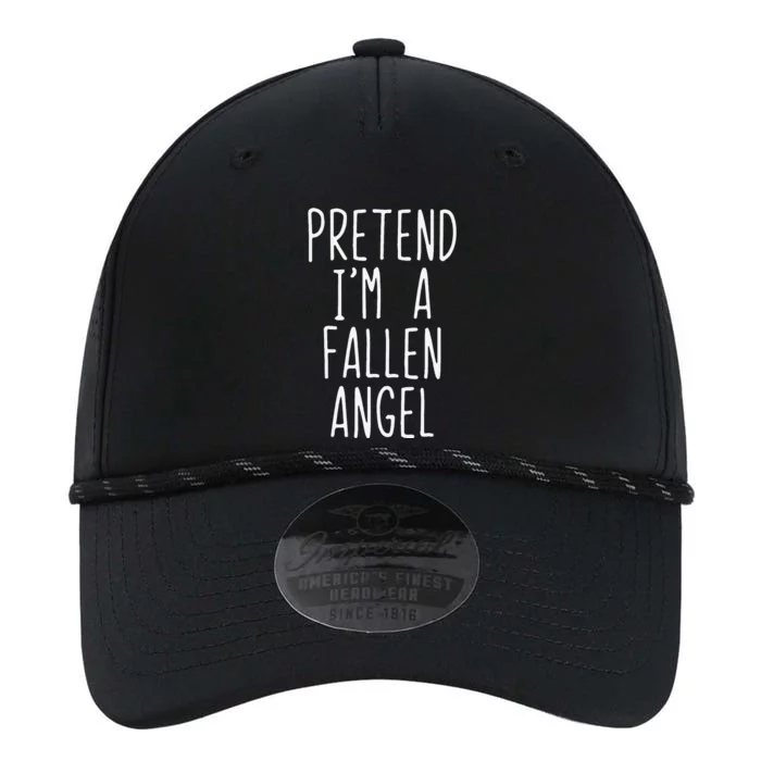 Pretend Im A Fallen Angel Halloween Lazy Easy Performance The Dyno Cap