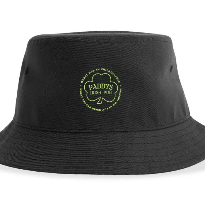 Paddy's Irish Bub Funny St Patricks Day Drinking Sustainable Bucket Hat