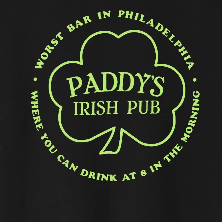 Paddy's Irish Bub Funny St Patricks Day Drinking Women's Crop Top Tee