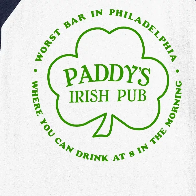 Paddy's Irish Bub Funny St Patricks Day Drinking Baseball Sleeve Shirt