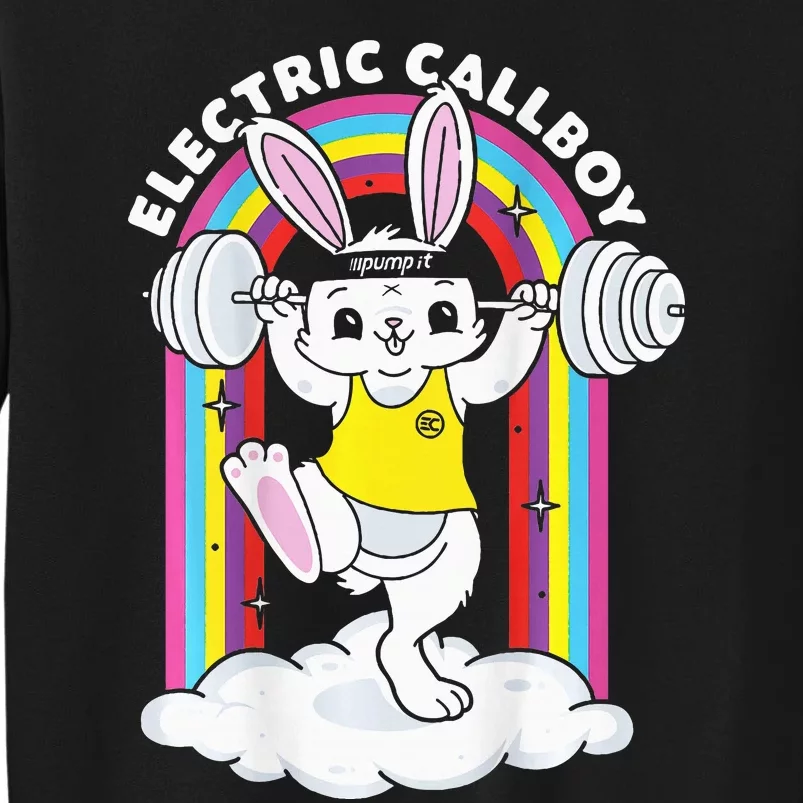 Pump It Bunny Tall Sweatshirt