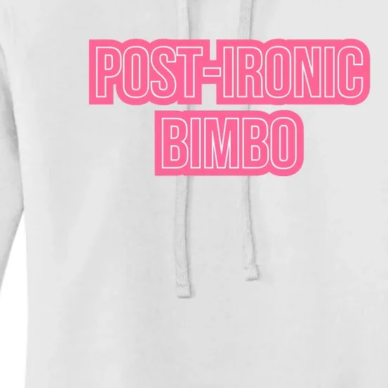 Post Ironic Bimbo Women's Pullover Hoodie