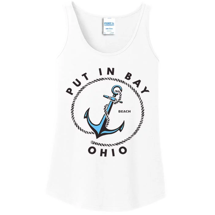 Put In Bay Ohio Ladies Essential Tank