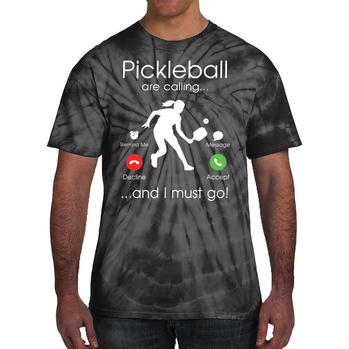 Pickleball Is Calling Tie-Dye T-Shirt