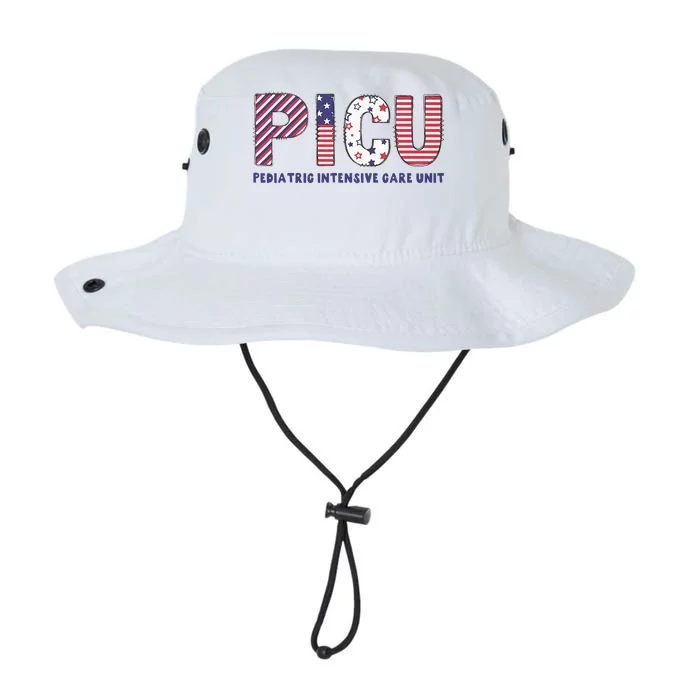 Pediatrics Intensive Care Nurse 4th Of July PICU Nurse Legacy Cool Fit Booney Bucket Hat