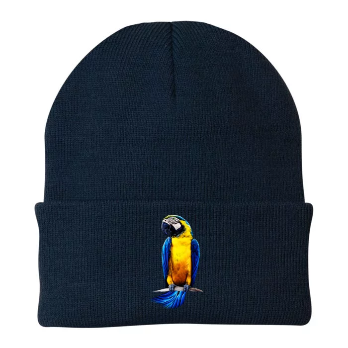 Parrot In Clouds Knit Cap Winter Beanie