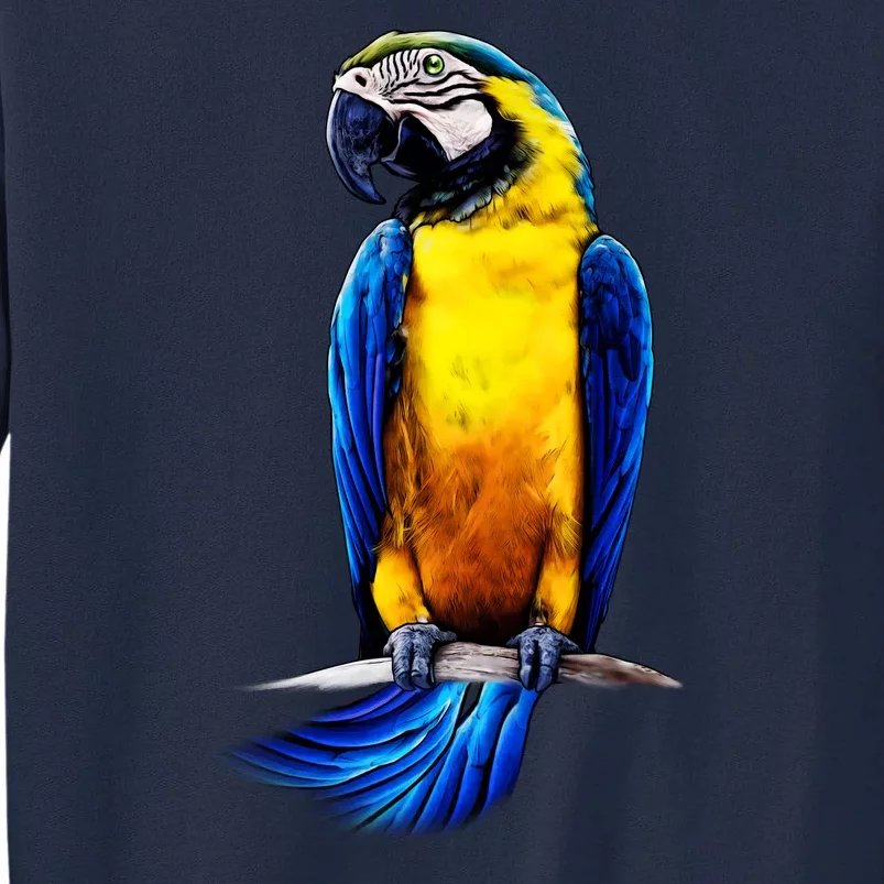 Parrot In Clouds Tall Sweatshirt