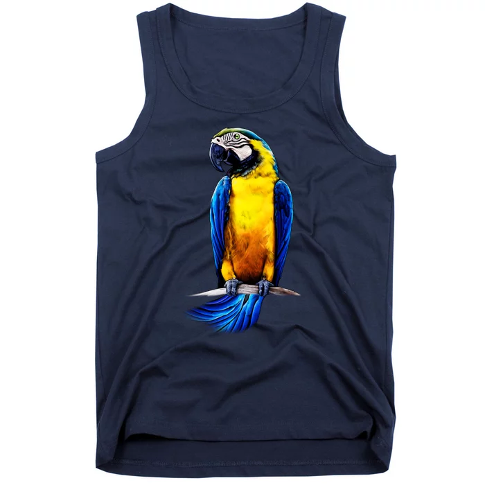 Parrot In Clouds Tank Top