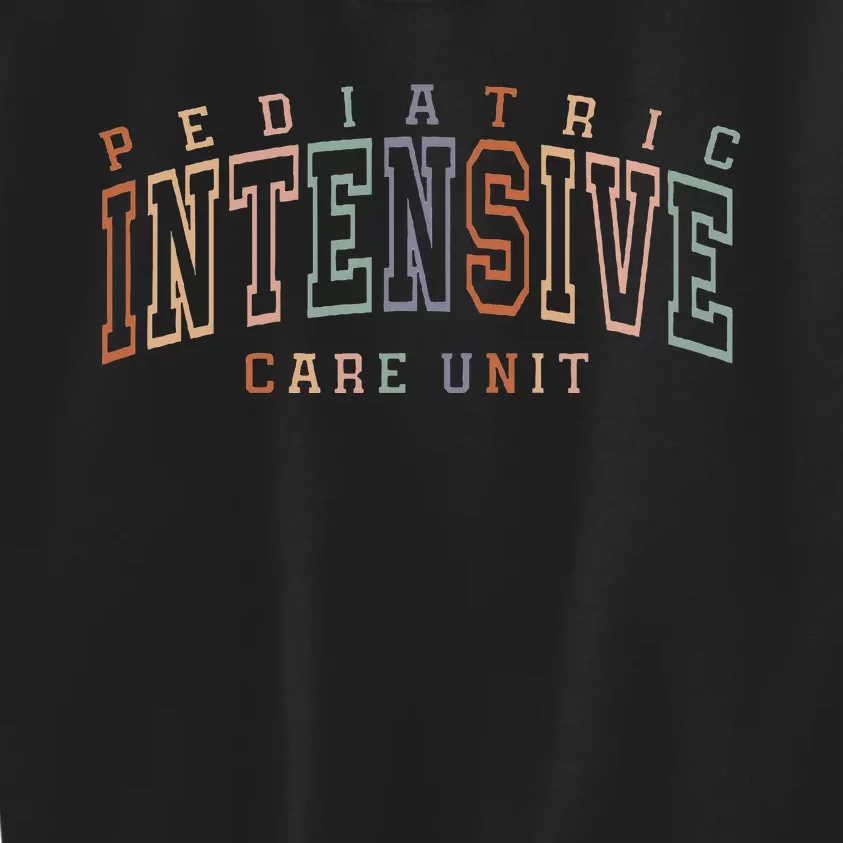 Pediatric Intensive Care Unit Picu Kids Sweatshirt