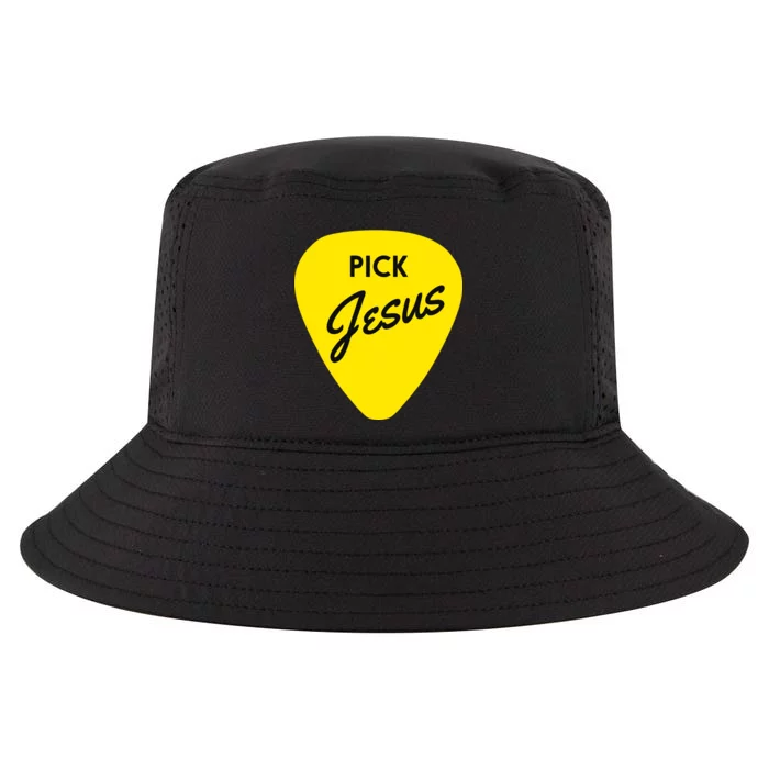 Pick Jesus Cool Comfort Performance Bucket Hat