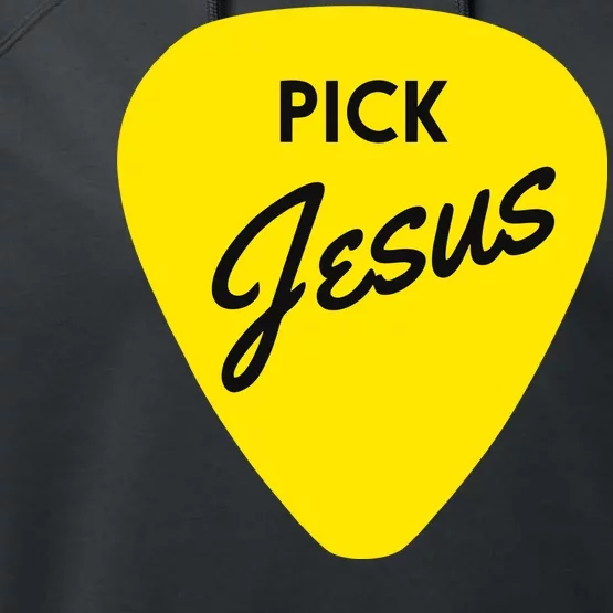 Pick Jesus Performance Fleece Hoodie