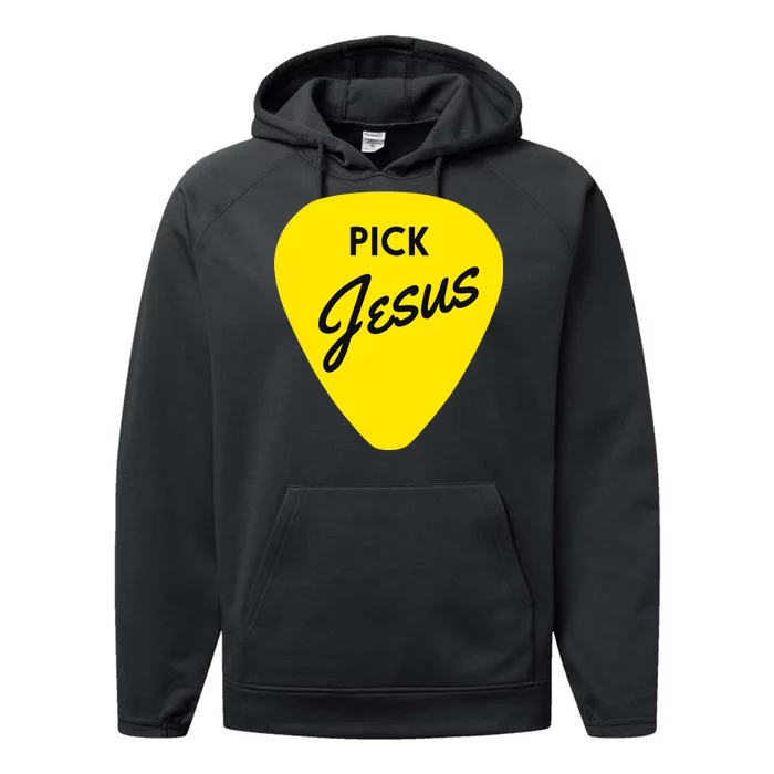 Pick Jesus Performance Fleece Hoodie