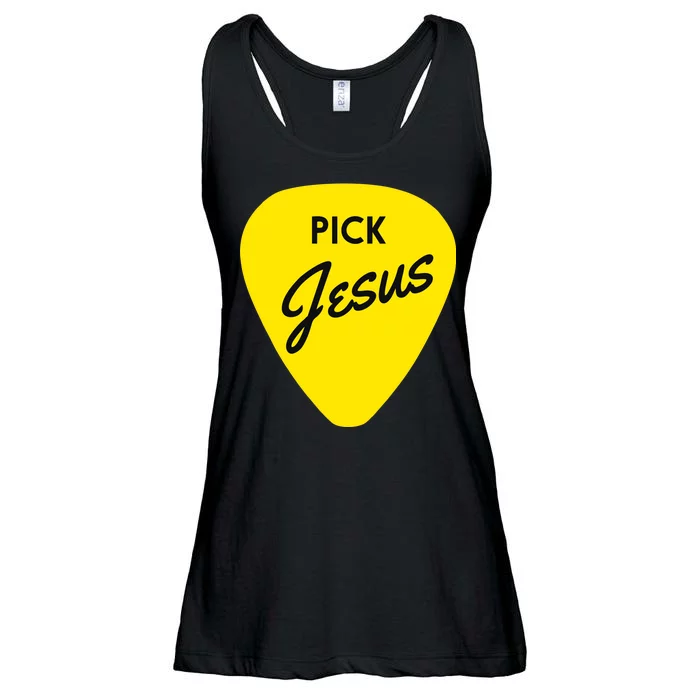 Pick Jesus Ladies Essential Flowy Tank