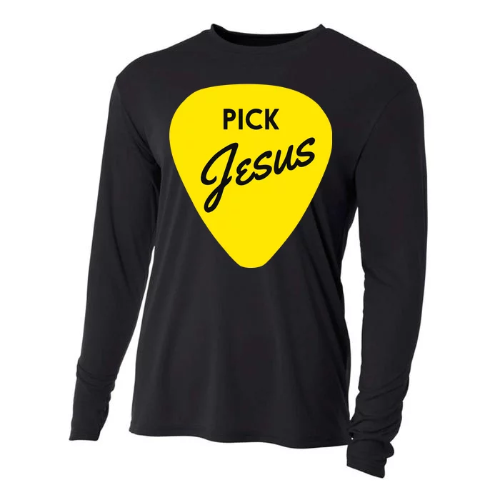 Pick Jesus Cooling Performance Long Sleeve Crew