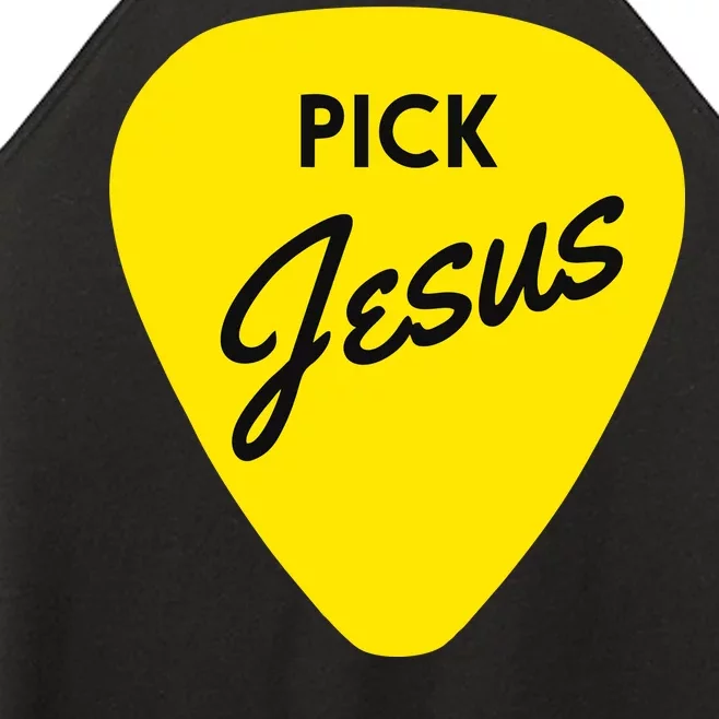 Pick Jesus Women’s Perfect Tri Rocker Tank