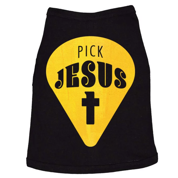 Pick Jesus Christian Doggie Tank