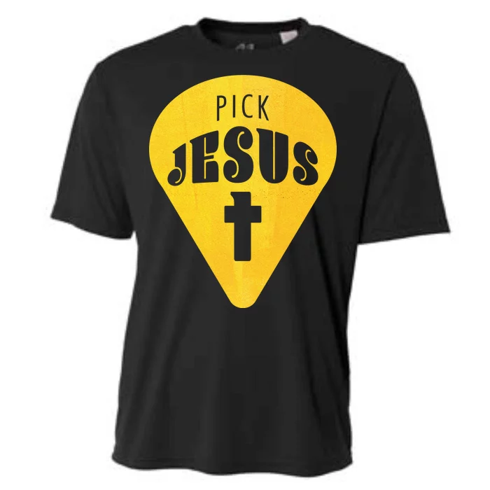 Pick Jesus Christian Cooling Performance Crew T-Shirt