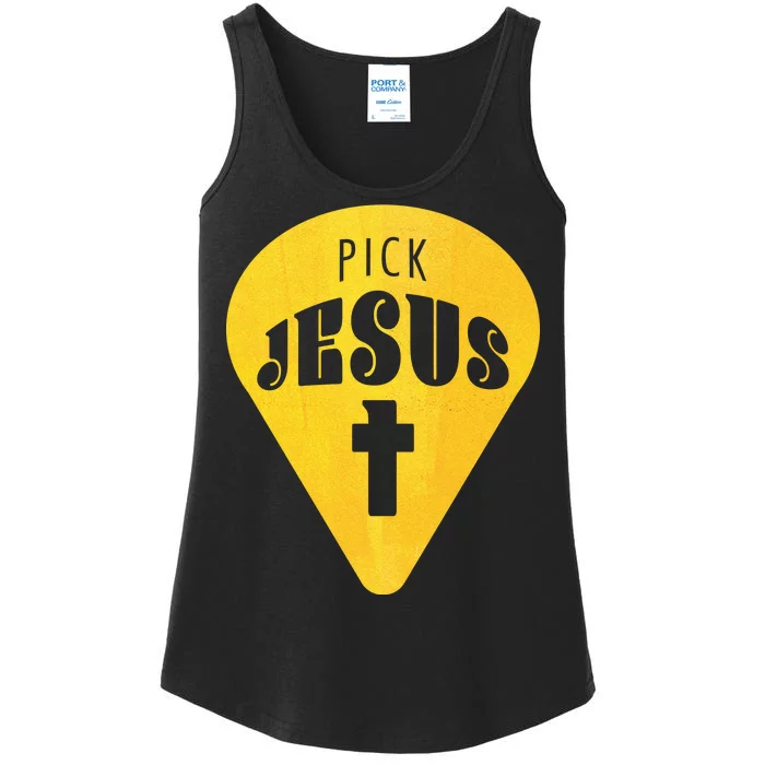 Pick Jesus Christian Ladies Essential Tank