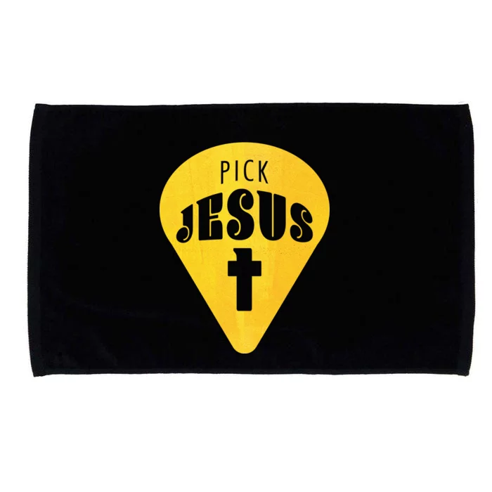 Pick Jesus Christian Microfiber Hand Towel