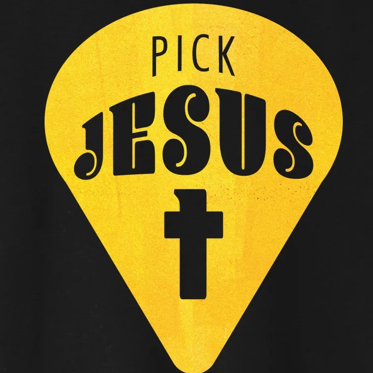 Pick Jesus Christian Women's Crop Top Tee