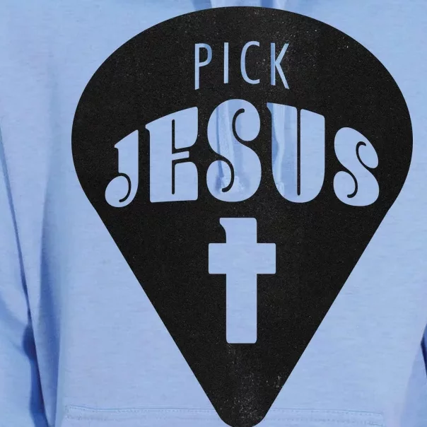 Pick Jesus Christian Unisex Surf Hoodie