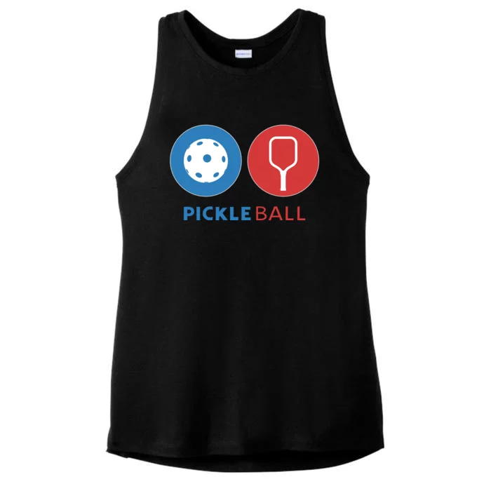 Pickleball Ladies Tri-Blend Wicking Tank