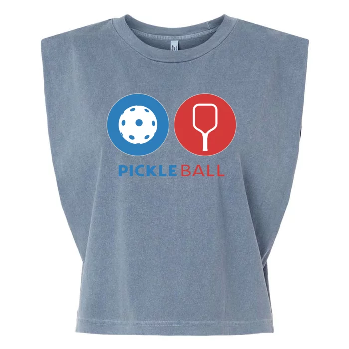 Pickleball Garment-Dyed Women's Muscle Tee