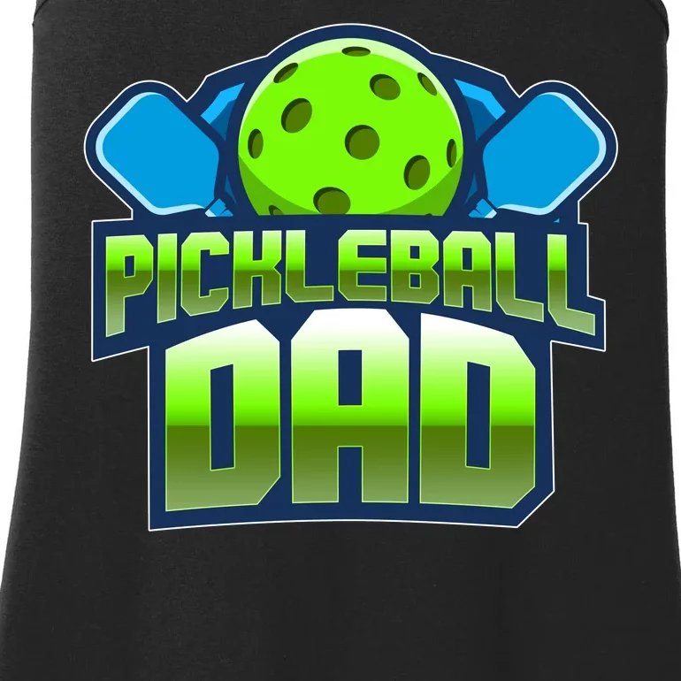 Pickleball Dad Ladies Essential Tank