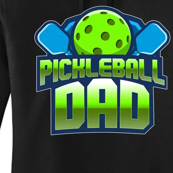 Pickleball Dad Women's Pullover Hoodie