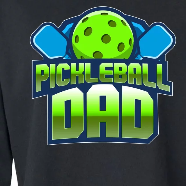 Pickleball Dad Cropped Pullover Crew