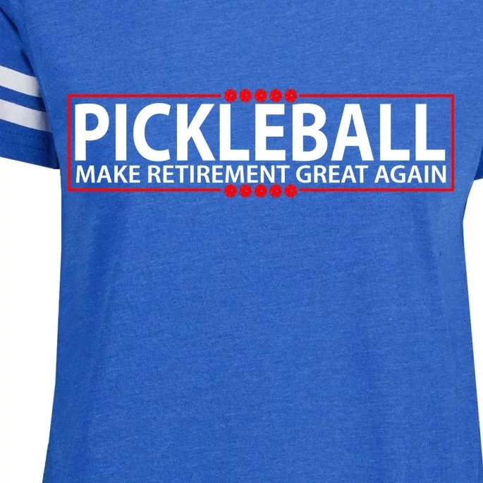 Pickleball Make Retirement Great Again Enza Ladies Jersey Football T-Shirt