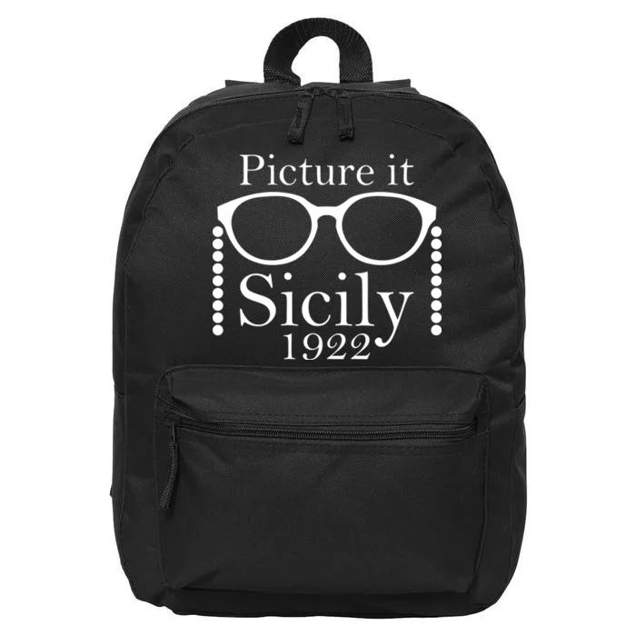 Picture It Sicily 1922 16 in Basic Backpack