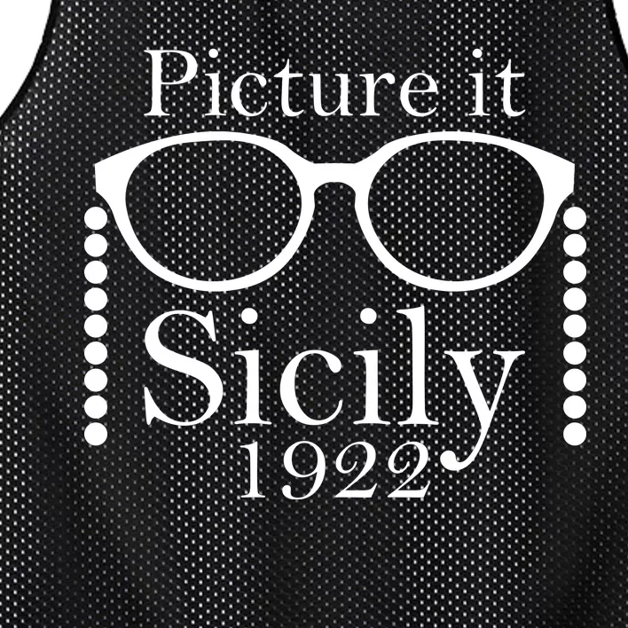 Picture It Sicily 1922 Mesh Reversible Basketball Jersey Tank