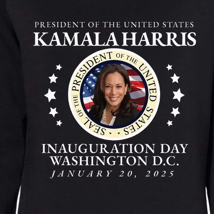 Presidential Inauguration Day President Kamala Harris Womens California Wash Sweatshirt