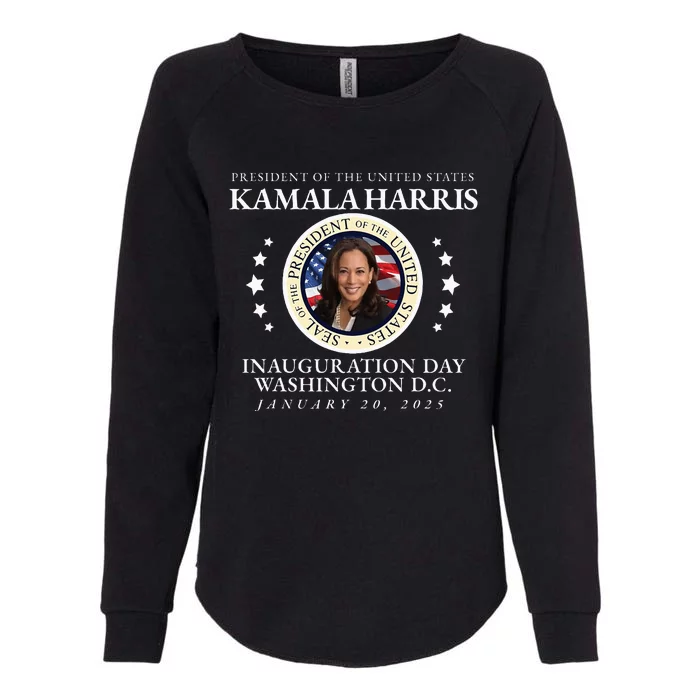 Presidential Inauguration Day President Kamala Harris Womens California Wash Sweatshirt