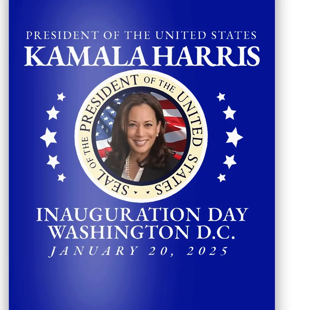 Presidential Inauguration Day President Kamala Harris Poster