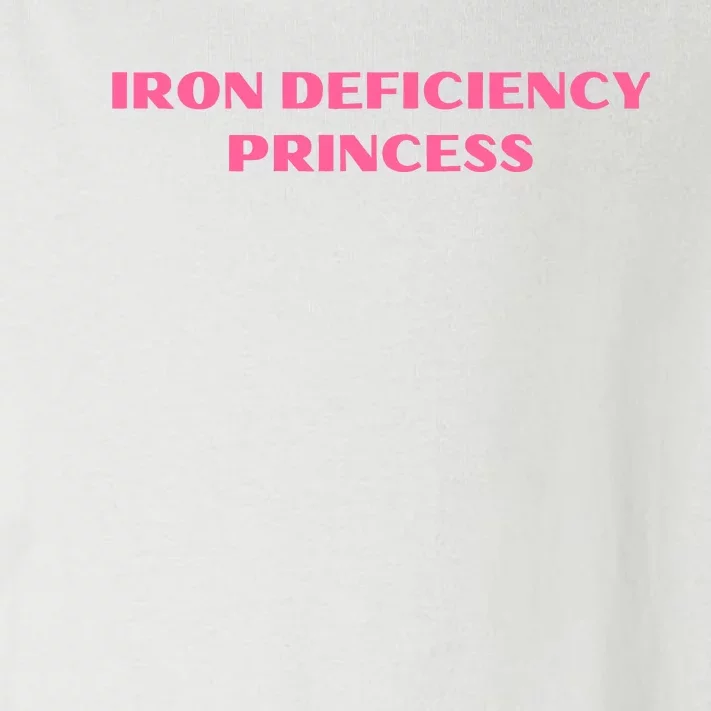 Pink Iron Deficiency Princess Toddler Long Sleeve Shirt