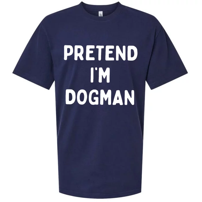 Pretend Im Dogman Sueded Cloud Jersey T-Shirt