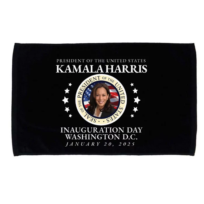 Presidential Inauguration Day President Kamala Harris Microfiber Hand Towel