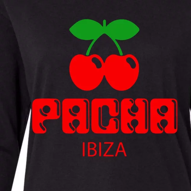 Pacha Ibiza Deep & House Womens Cotton Relaxed Long Sleeve T-Shirt