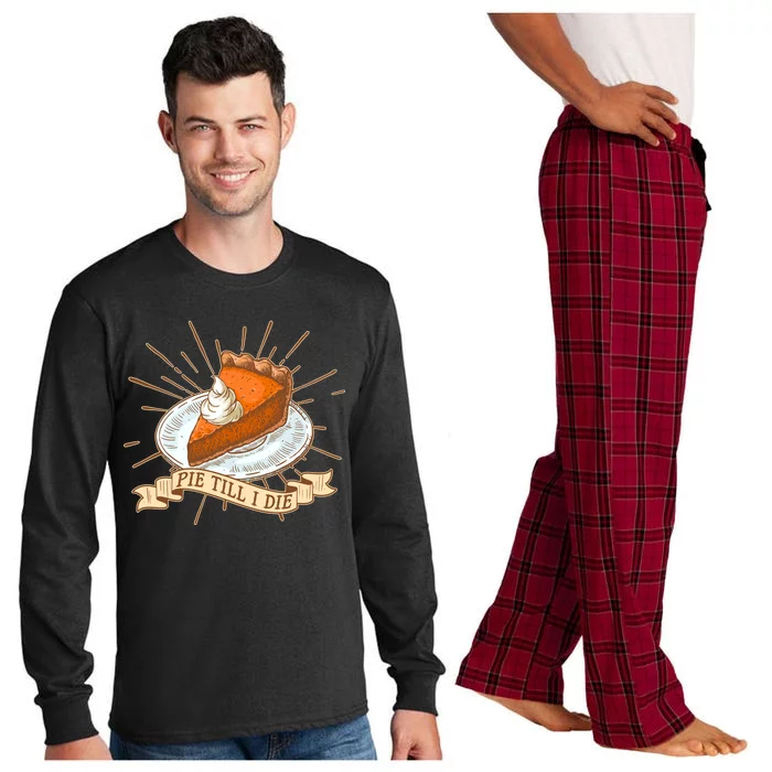 Pie Till I Die Long Sleeve Pajama Set