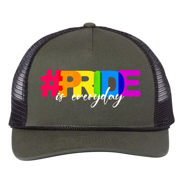 Pride Is Everyday Retro Rope Trucker Hat Cap