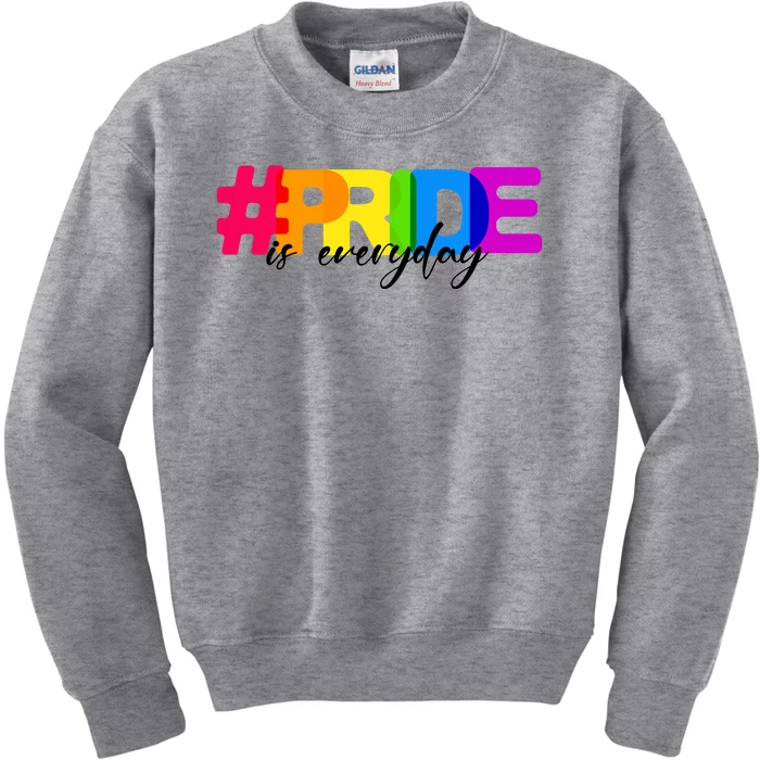 Pride Is Everyday Kids Sweatshirt