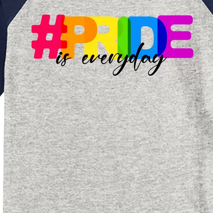 Pride Is Everyday Kids Colorblock Raglan Jersey